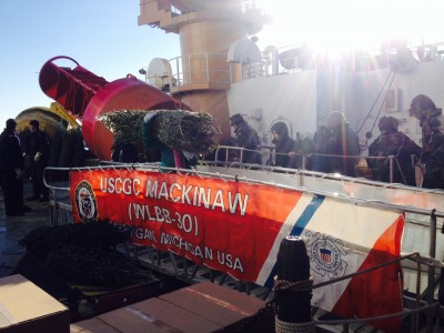 Christmas Tree Ship Arrives at Navy Pier